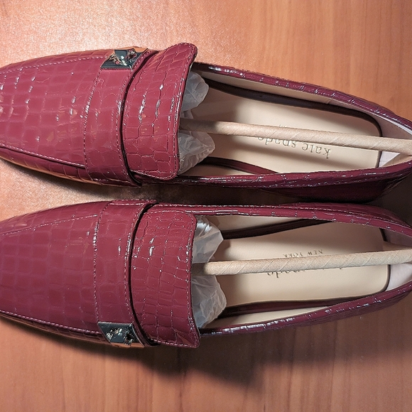 Kate Spade - Size 7 - Cherrywood Darien Loafers - Picture 2 of 6